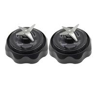 2X Easy Twist Blade for NutriBullet Blender Combo Replacement Parts Black & silver