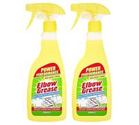 2x Elbow Grease Degreaser Spray 500ml - All Purpose Powerful Cleaner - Removes Grease & Oil - Kitchen Bathroom Car Use - No Harsh Chemicals