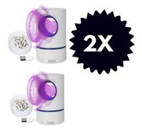 2X Electric Mosquito Zapper Dual Fly & Insect Trap With Silent Killer Technology