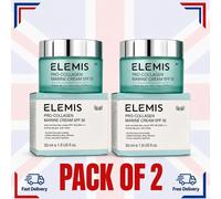 2x ELEMIS Pro-Collagen Marine Cream SPF30 50ML Anti-Wrinkle Day Cream.UK