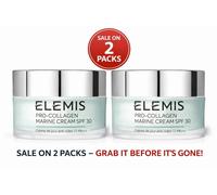 2X Elemis Pro-Collagen Marine Cream SPF30 Anti-Wrinkle Day Cream(Total 100ml)