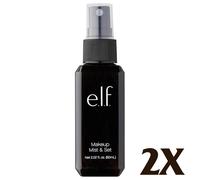2X ELF Studio Makeup Mist & Set Spray - Long Lasting Wear - 60ml