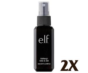 2X ELF Studio Makeup Mist & Set Spray - Long Lasting Wear - 60ml