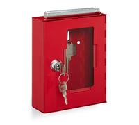 2x emergency key box with hammer 0.5 kg - 2 emergency key cabinets