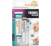 2x ENAMEL FIX FILLER FOR CERAMIC BATH BASIN SINK SHOWER BASE URINAL GAS COOKER WASHING MACHINE