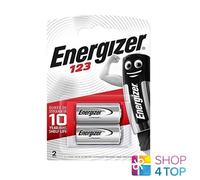 Energizer CR123 Batteries, 3V Lithium Battery, 2 Pack