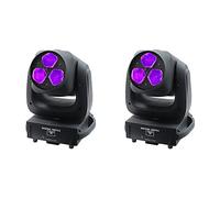 2x Equinox Vortex Moving Head 120W LED Zoom & Rotation Lense DJ Lighting