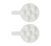 2X Escargot Baking Dish Plates Kitchen Accessory for Restaurant Kitchen Home S