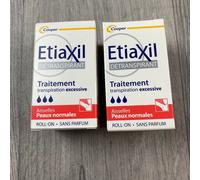2X Etiaxil Unperspirant Roll-On Treatment for Armpits That Sweat Excessively