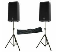 2x EV Electro-Voice ELX200-10P 2400W Active Speaker +Stands+covers+ 3yr Warranty