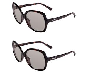 2x EX3D Ladies 3D Glasses Passive Polarizing for HD 3D-TV Projector Cinema Reald