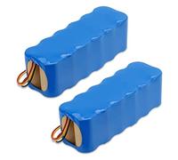 2X Exmate Ni-MH Replacement Battery 14.4V 4.0Ah for Samsung Navibot VCA-RBT20 SR8824 SR8830 SR8840 SR8850 DJ63-01050A DJ96-00116B DJ96-00113C