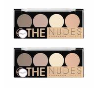 2x Eyeshadow Palette, The Nudes - Bundled by Smart Cutie