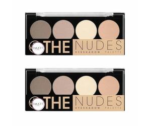 2x Eyeshadow Palette, The Nudes - Bundled by Smart Cutie