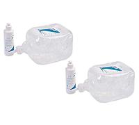 2X Ezy-Aid 5L Ultrasound Gel with 250ml Refill Bottle | 5 Litre Clear Transmission Gel | Non Staining, CE Certified | 2X 5 Litre