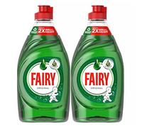 2x Fairy Original Washing Up Liquid 320ml - Dishwashing Liquid Green | Powerful Dishwashing Liquid Tough on Grease Gentle on Hands