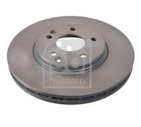 2X Febi 04630 Front Brake Discs Pair 300mm Vented Fits Chrysler C-Class