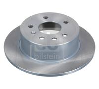 2X Febi 04850 Rear Brake Discs Pair 270mm Solid Fits Opel Vauxhall