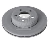 2X Febi 1003477 Front Brake Discs Pair 295mm 2 Part Disc Fits Mercedes