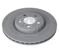 2X Febi 1003478 Rear Brake Discs Pair 320mm 2 Part Disc Fits Mercedes
