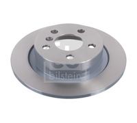2X Febi 104105 Rear Brake Discs Pair 280mm Solid Fits Bmw 1 2 Series I3