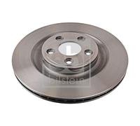 FEBI Bilstein Brake Disc 106299 – Rear Axle Internally Vented for Jaguar XJ – 2 pcs