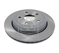 2X Febi 108409 Rear Brake Discs 330mm Fits Dodge Jeep Durango Grand Cherokee