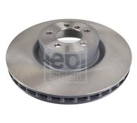 2X Febi 108522 Front Brake Discs Pair 380mm Vented Fits Land Rover