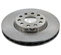 2X Febi 14077 Front Brake Discs Pair 281mm Vented Fits Alfa Romeo 166