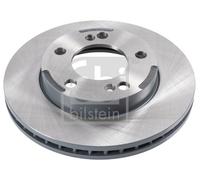 2X Febi 170607 Front Brake Discs Pair 294mm Vented Fits Ssangyong Kyron