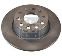 2X Febi 171439 Rear Brake Discs Pair 272mm Solid Fits Audi Seat Skoda