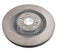 2X Febi 173026 Rear Brake Discs Vented 356MM Fits Porsche Macan