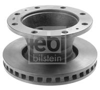 2x Febi 17370 Front Brake Discs Pair 370mm Vented Fits Iveco Eurocargo