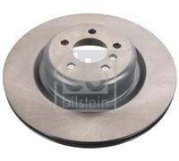 2X Febi 174459 Rear Brake Discs Pair 385mm Vented Fits Bmw X5 X6