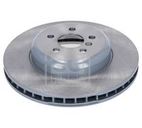 2X Febi 179565 Front Brake Discs Vented 348MM Fits Bmw 3 4 6 7 Series X3 X4 X5