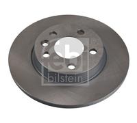 2X Febi 18490 Rear Brake Discs Pair 280mm Solid Fits VW California