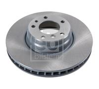 2X Febi 18553 Front Brake Discs Vented 334MM Fits Bmw 7 Series