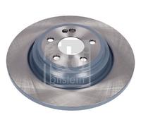 2X Febi 186461 Rear Brake Discs Pair 330mm Solid Fits Mercedes Gle