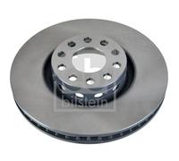 2X Febi 18656 Front Brake Discs Vented 314MM Fits Audi 100 A6 A8 441615301AA