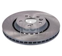 2X Febi 198073 Front Brake Discs Pair 328mm Vented Fits Lexus Nx