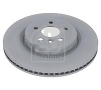 2X Febi 199172 Rear Brake Discs Pair 325mm 2 Part Disc Fits Jaguar Land