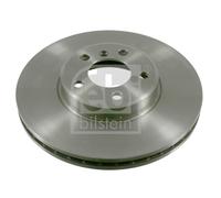 2X Febi 21177 Front Brake Discs Pair 332mm Vented Fits Bmw X3 X5