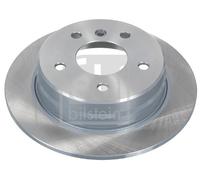 2X Febi 22931 Rear Brake Discs Pair 258mm Solid Fits Mercedes A-Class