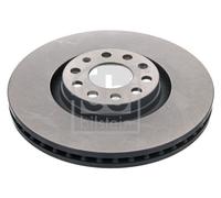 2X Febi 22950 Front Brake Discs 320mm Fits Audi Seat A4 A6 Allroad Exeo