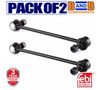 2x FEBI 23635 Front Anti Roll Bar Drop Links Toyota Corolla Avensis Prius 285mm