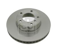 2X Febi 26109 Front Brake Discs Pair 315mm Vented Fits Mercedes G-Class
