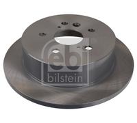 febi bilstein Pair of Brake Disc Rotor 27478 fits Rear OE 42431-28090