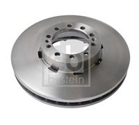 2X Febi 29171 Front Brake Discs Pair 380mm Vented Fits Renault Trucks