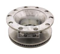 2X Febi 29174 Rear Brake Discs Pair 375mm Vented Fits Renault Trucks