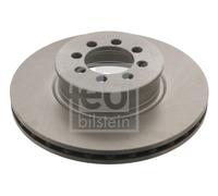 2X Febi 30542 Front Brake Discs Pair 290mm Vented Fits Mercedes 5-T